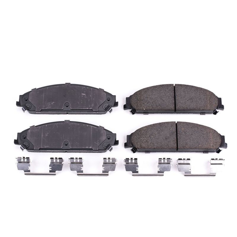 PowerStop 171058 | Power Stop 13-14 Chrysler 200 Front Z17 Evolution Ceramic Brake Pads w/Hardware; 2014-2014