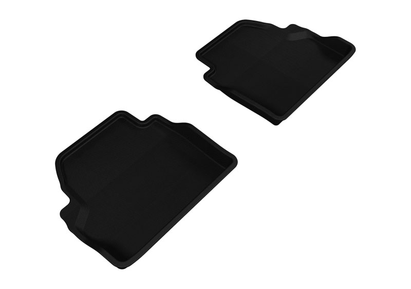 3D Maxpider l1bm05621509 | 3D MAXpider 2014-2020 BMW 4 Series F32 Kagu 2nd Row Floormats - Black; 2014-2020