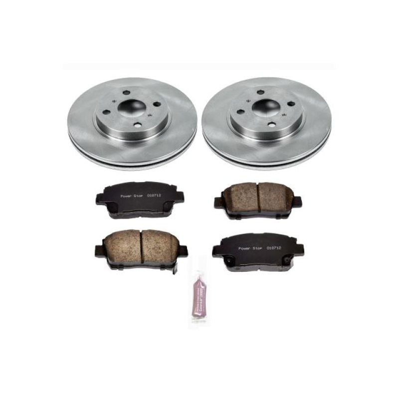 PowerStop koe109 | Power Stop 04-06 Scion xA Front Autospecialty Brake Kit; 2004-2006