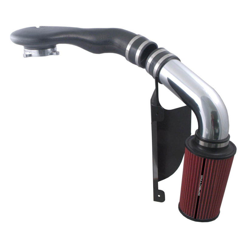 Spectre 9901 | 96-03 GM Truck V6-4.3L F/I Air Intake Kit - Polished w/Red Filter; 1996-2003