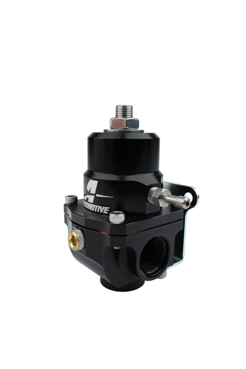 Aeromotive 13305 | Adjustable Regulator - 35-75PSI - .313 Valve - (2) -08 Inlets/-08 Return