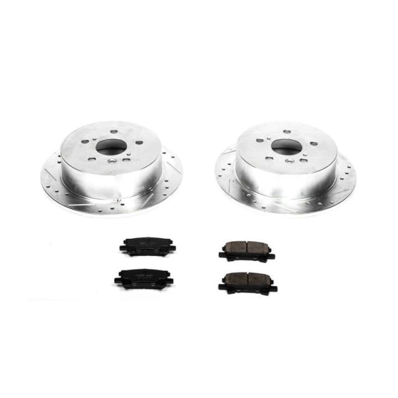 PowerStop k5333 | Power Stop 04-06 Lexus RX330 Rear Z23 Evolution Sport Brake Kit; 2004-2006