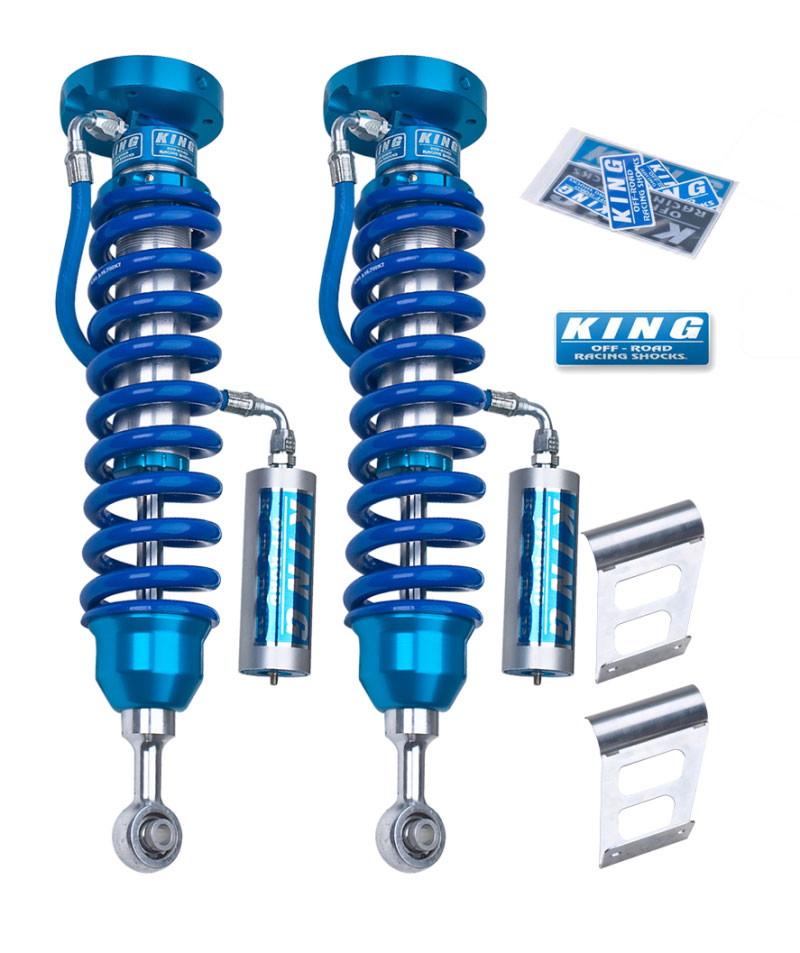 King Shocks 25001-143 | 2007+ Toyota Tundra 2.5 Dia Front Coilover w/Remote Reservoir (Pair); 2007-2020