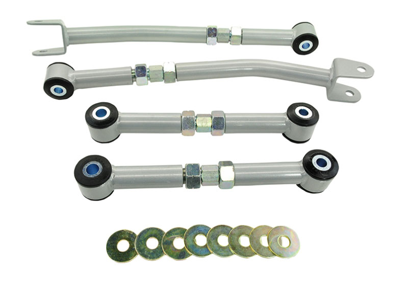 Whiteline kta124 | 98-08 Subaru Legacy Liberty Rear Lower Control arm-adjust toe/camber; 1998-2008