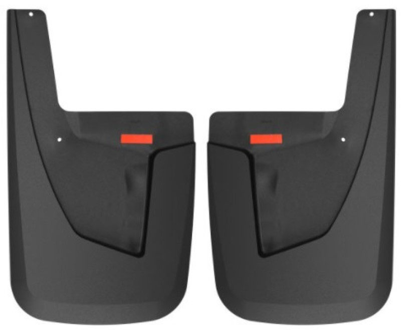 Husky Liners 59041 | 19-20 RAM 2500/3500 w/o OEM Fender Flares Custom Rear Mud Guards - Black; 2019-2022