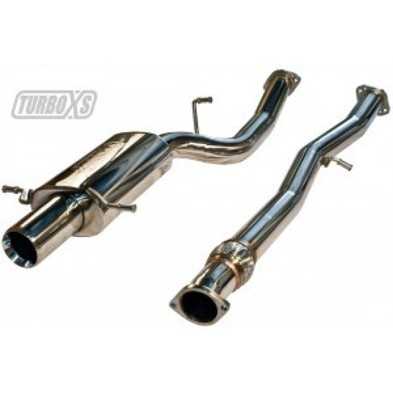 Turbo XS FXT04-CBE | TurboXS Subaru Forester 2.5 XT Cat Back Exhaust; 2004-2008