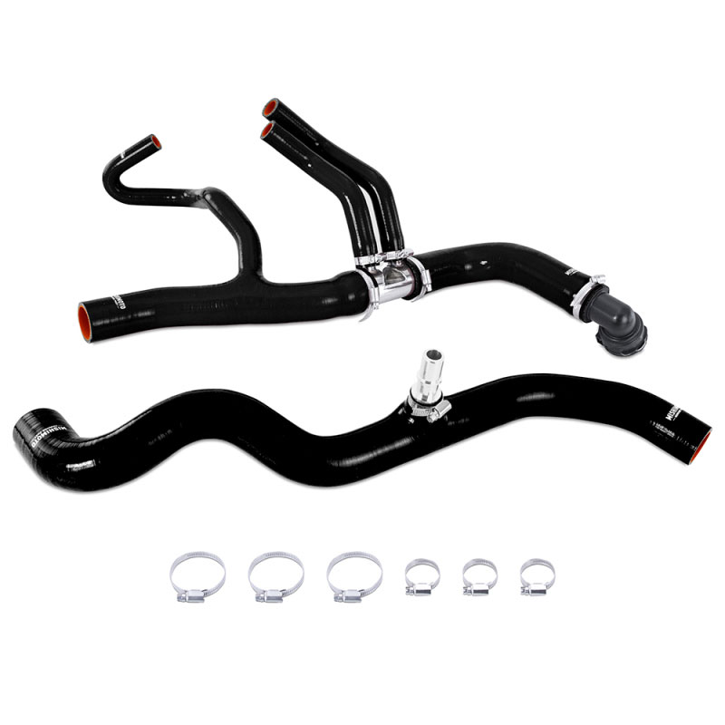 Mishimoto mmhose-f35t-17bk | 17-19 Ford Raptor 3.5L EcoBoost Black Silicone Coolant Hose Kit; 2017-2019