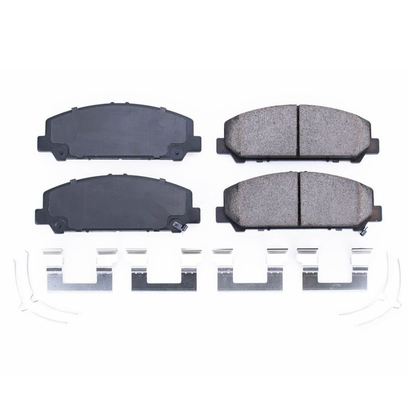 PowerStop 171509 | Power Stop 11-13 Infiniti QX56 Front Z17 Evolution Ceramic Brake Pads w/Hardware; 2011-2013