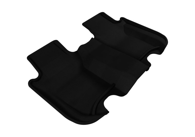 3D Maxpider l1hd04221509 | 3D MAXpider 2009-2013 Honda Fit Kagu 2nd Row Floormats - Black; 2009-2013