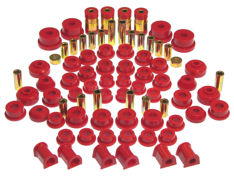 Prothane 13-2001 | 95-99 Mitsubishi Eclipse Total Kit - Red; 1995-1999