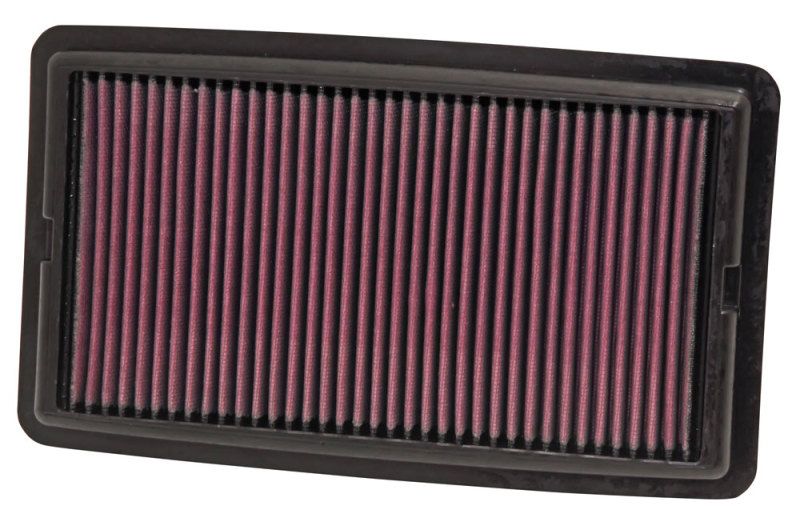 K&N Engineering 335013 | K&N Replacement Panel Air Filter for 2014-2015 Acura MDX 3.5L V6; 2014-2015