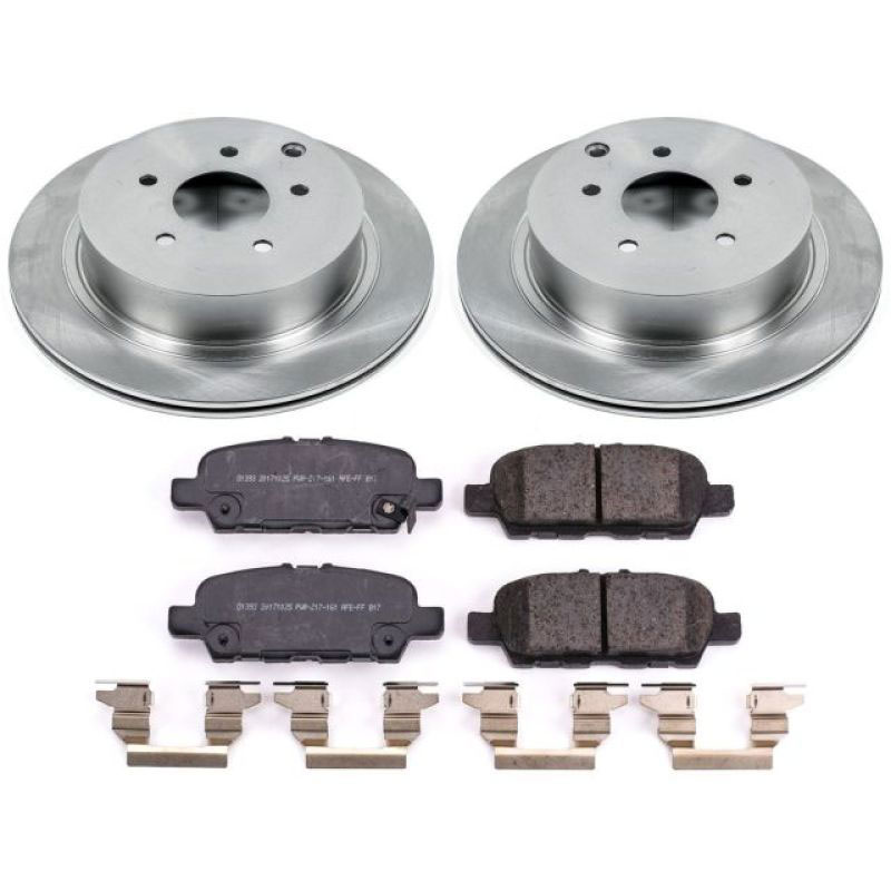 PowerStop koe8021 | Power Stop 18-19 Infiniti Q50 Rear Autospecialty Brake Kit; 2018-2022