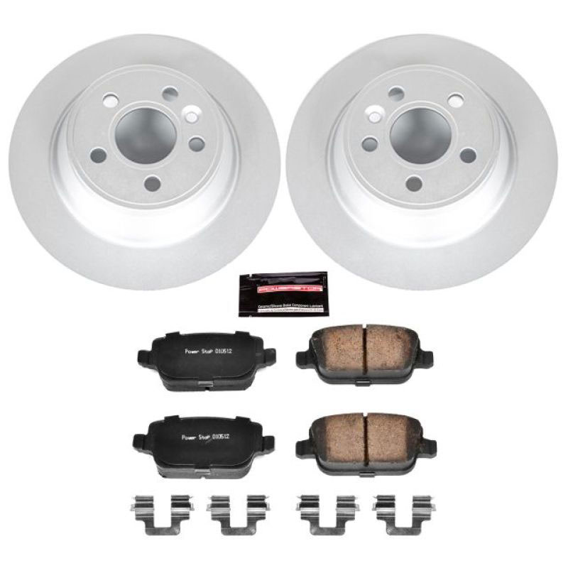 PowerStop crk5341 | Power Stop 07-11 Volvo S80 Rear Z23 Evolution Sport Coated Brake Kit; 2007-2011