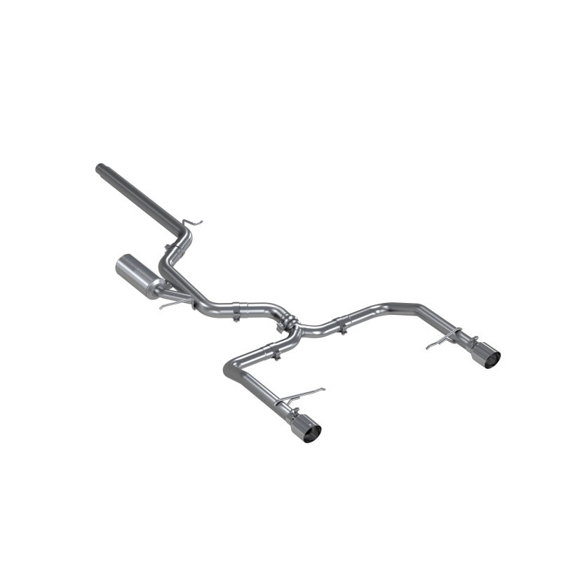 MBRP s4608304 | 19-21 VW Jetta GLI T304 SS 3in Cat-Back Dual Rear Exit Exhaust; 2019-2022