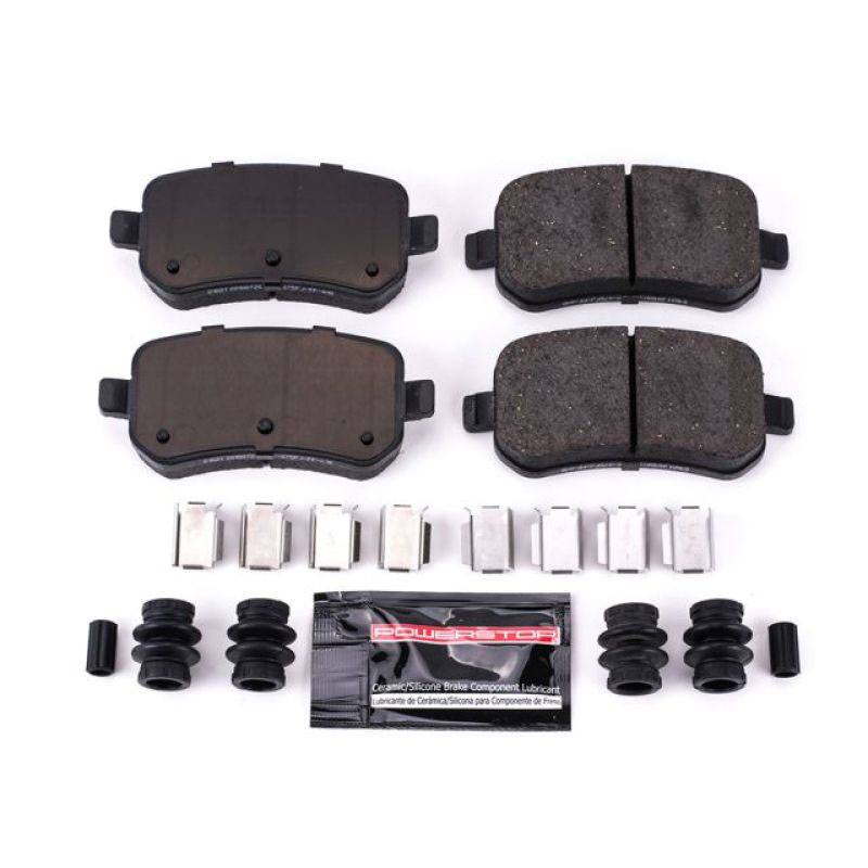 PowerStop z23-1021 | Power Stop 04-07 Ford Freestar Rear Z23 Evolution Sport Brake Pads w/Hardware; 2004-2007