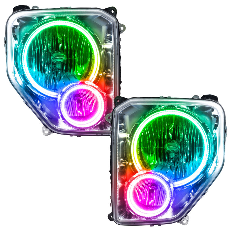 Oracle Lighting 7075-334 | Oracle 08-12 Jeep Liberty SMD HL - ColorSHIFT w/o Controller; 2008-2012