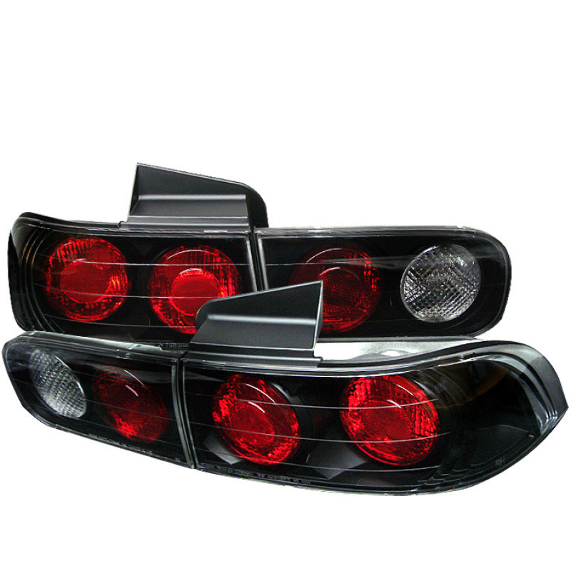 SPYDER 5000200 | Spyder Acura Integra 4Dr Altezza Tail Lights - Black - (ALT-YD-AI94-4D-BK); 1994-2001