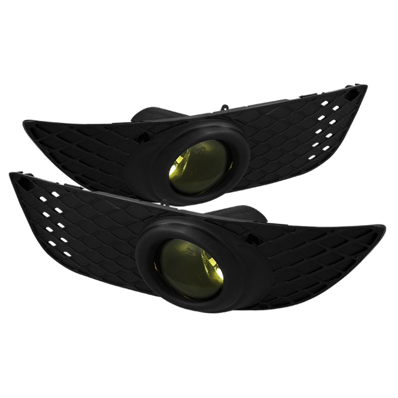 SPYDER 5038500 | Spyder Mitsubishi Lancer OEM Fog Lights - Yellow - (FL-ML07-Y); 2007-2012