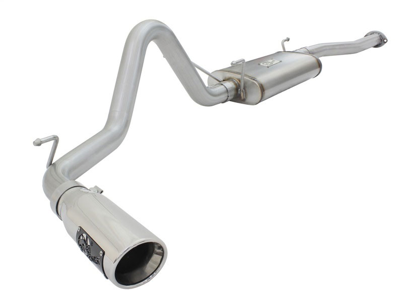 aFe 49-46024-P | MACH Force XP 2.5in Cat-Back Stainless Steel Exhaust w/Polished Tip Toyota Tacoma 13-14 2.7L; 2013-2014