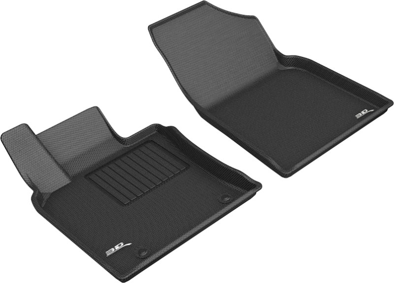 3D Maxpider l1ty24511509 | 3D MAXpider 2019-2020 Toyota Avalon Kagu 1st Row Floormat - Black; 2019-2022