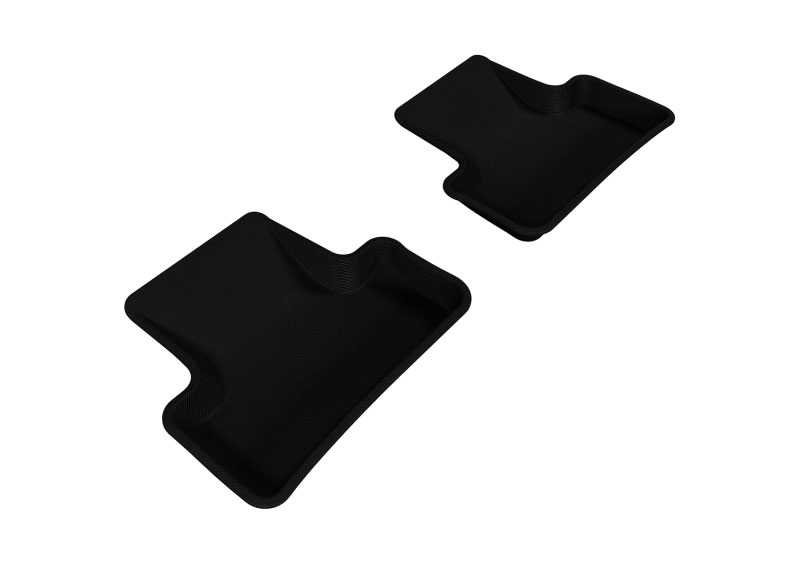 3D Maxpider l1ad00921509 | 3D MAXpider 2009-2017 Audi Q5/SQ5 Kagu 2nd Row Floormats - Black; 2009-2017