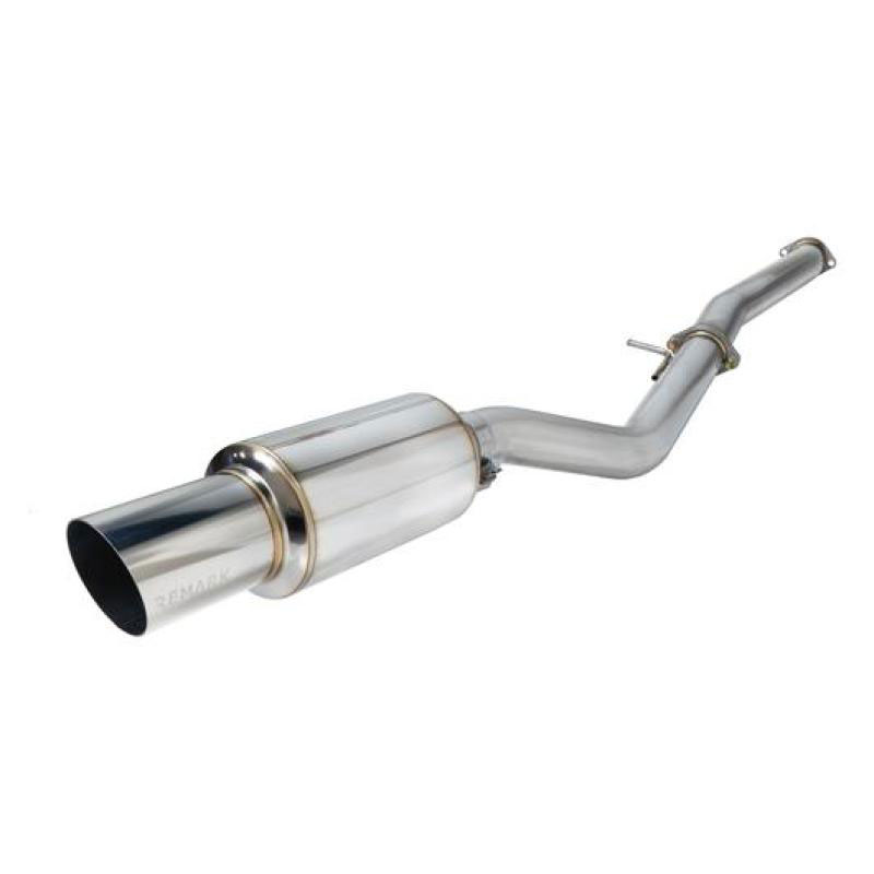 Remark rk-c1076n-01 | 2009+ Nissan 370Z Cat-Back Exhaust R1-Spec w/Single Stainless Steel Exit; 2009-2021