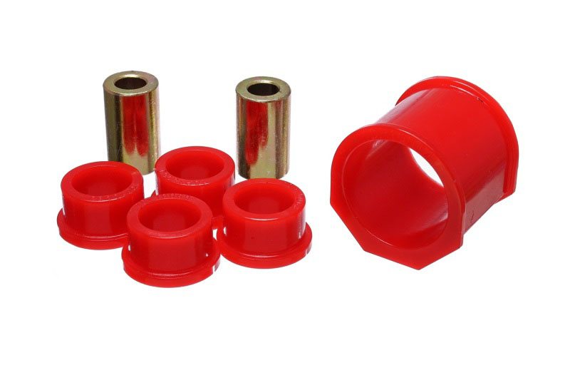 Energy Suspension 11.10101r | 06-14 Mazda Miata Red Rack & Pinion Bushing Set; 2006-2014