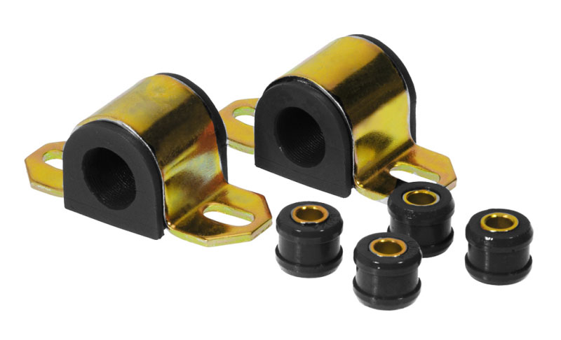 Prothane 7-1144-BL | 84-96 Chevy Corvette Rear Sway Bar Bushings - 24mm - Black; 1984-1996