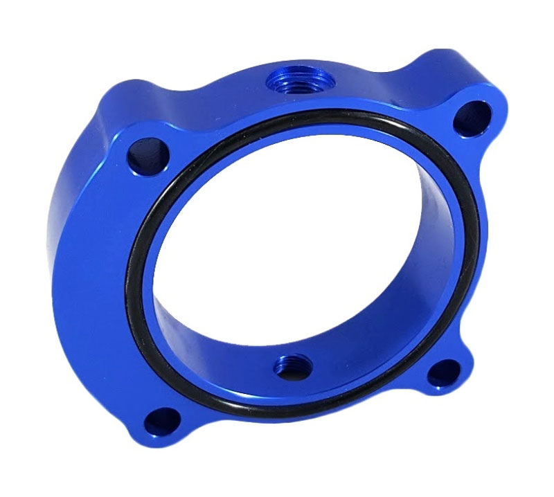 Torque Solution ts-tbs-029bu-2 | Throttle Body Spacer Hyundai Sonata 2.0T - Blue; 2011-2014