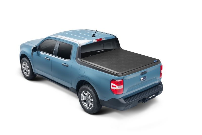 LUND 969380 | Lund 22-23 Ford Maverick (4.5ft Bed) Hard Fold Tonneau Cover - Black; 2022-2023