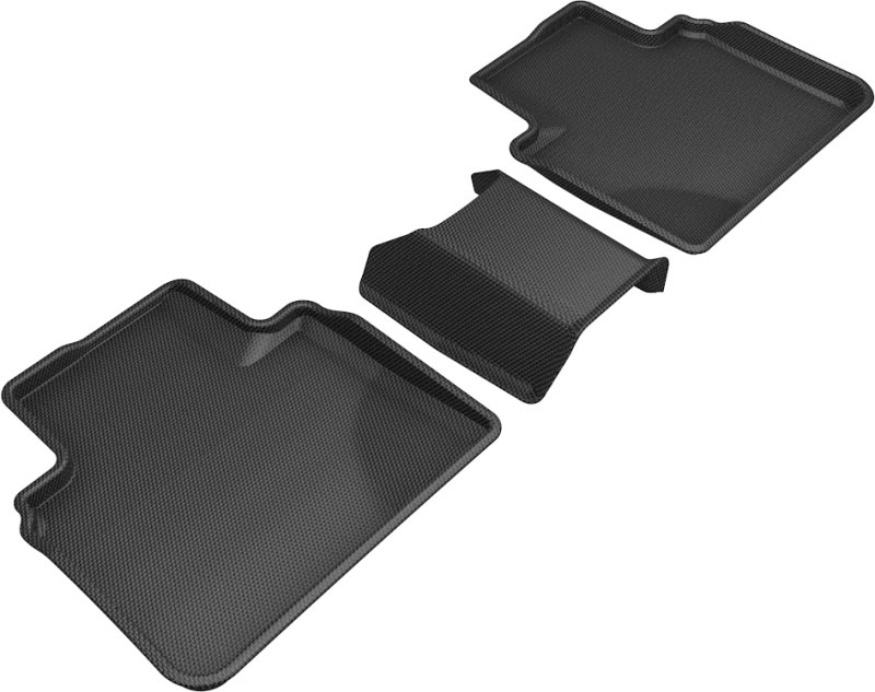 3D Maxpider l1hd09821509 | 3D MAXpider 2018-2020 Honda Accord Kagu 2nd Row Floormats - Black; 2018-2022