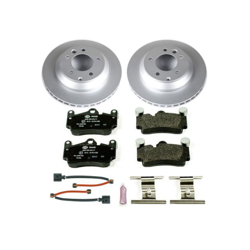 PowerStop esk5312 | Power Stop 07-15 Audi Q7 Rear Euro-Stop Brake Kit; 2007-2015