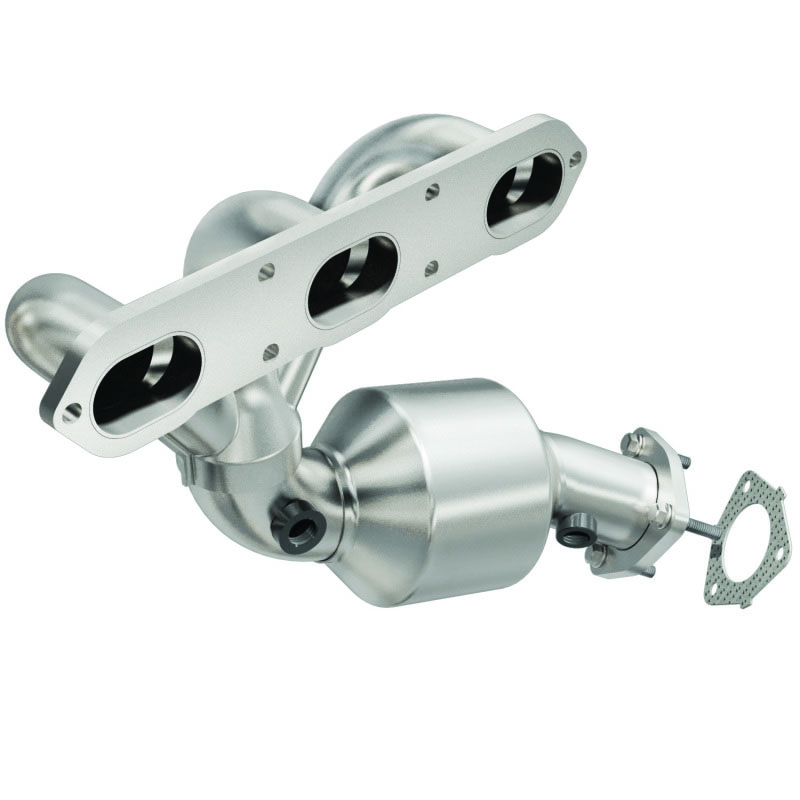 Magnaflow 49930 | MagnaFlow Conv 06-08 Porsche Cayman DF SS OEM Grade Driver Side Catalytic Converter w/Header; 2006-2008