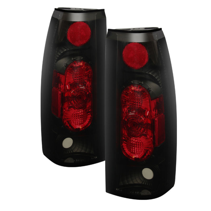 SPYDER 5077974 | Spyder Chevy Tahoe G2 Euro Style Tail Lights - Black Smoke - (ALT-YD-CCK88G2-BSM); 1994-1999