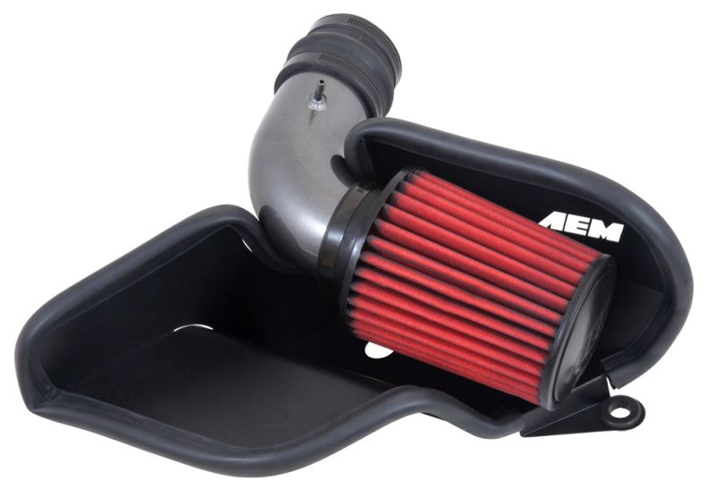 AEM Induction 21763c | AEM 11-14 Volkswagen Jetta 2.0L L4 - Cold Air Intake System - Gunmetal Gray; 2011-2014