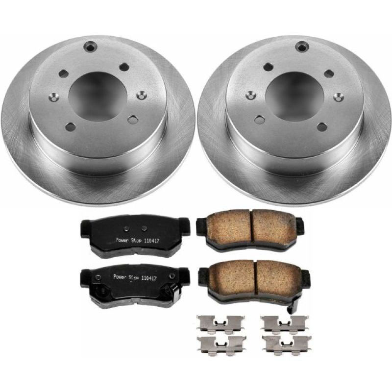 PowerStop koe5212 | Power Stop 99-05 Hyundai Sonata Rear Autospecialty Brake Kit; 1999-2005