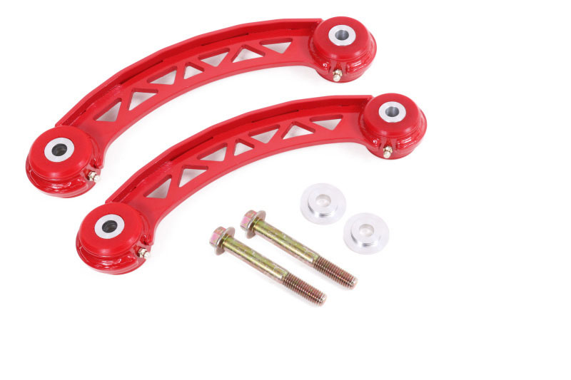 BMR Suspension uta110r | BMR 08-17 Challenger Non-Adj. Upper Trailing Arms (Polyurethane) - Red; 2008-2017