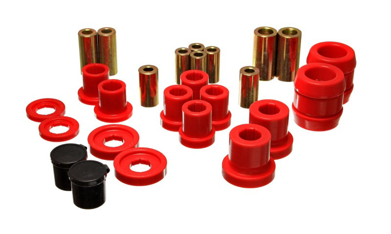 Energy Suspension 16.3120r | 00-09 Honda S2000 Red Front End Control Arm Bushing Set; 2000-2009