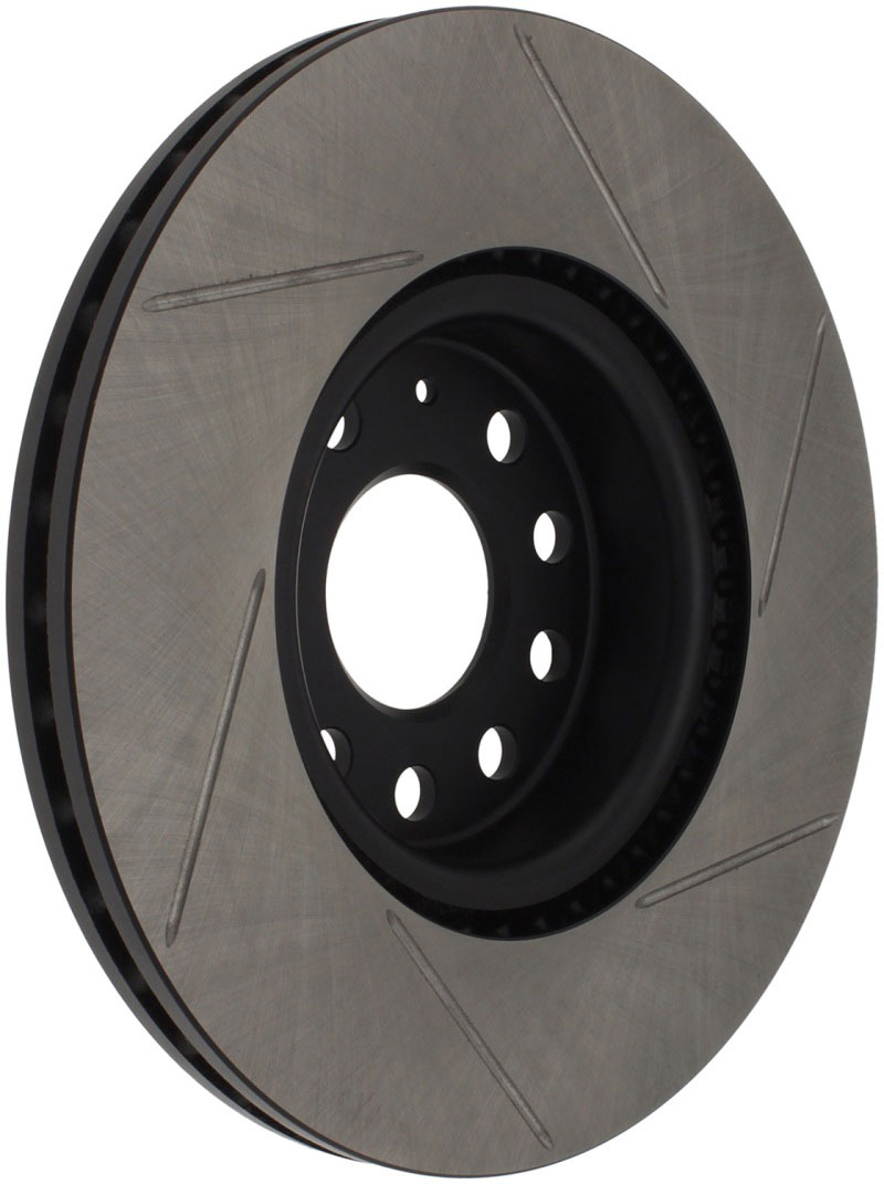 Stoptech 126.33098SR | StopTech Volkswagen Passat Sport Slotted Brake Rotor, Front Right; 2006-2015