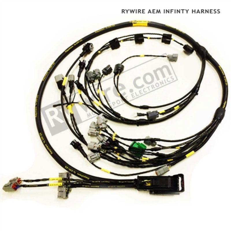 Rywire ry-k-infinity | Honda K-Series AEM Infinity MS Eng Harn w/K20 Coils/02-04 Speed Sensor/EV14 Inj (Adapter Req); 2002-2004