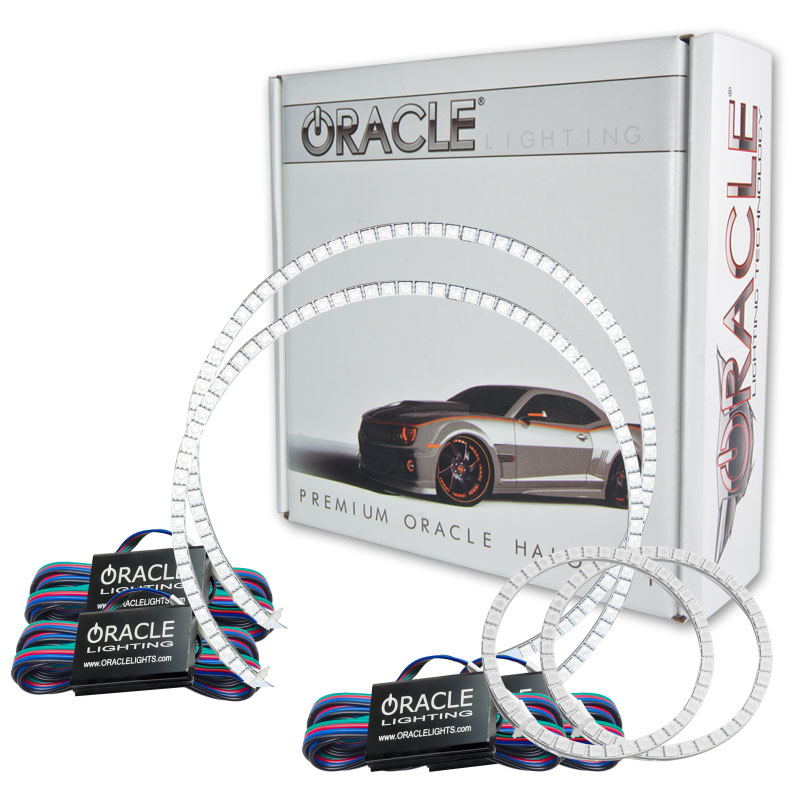 Oracle Lighting 2332-504 | Oracle Jeep Liberty 08-13 Halo Kit - ColorSHIFT w/ Simple Controller; 2008-2013