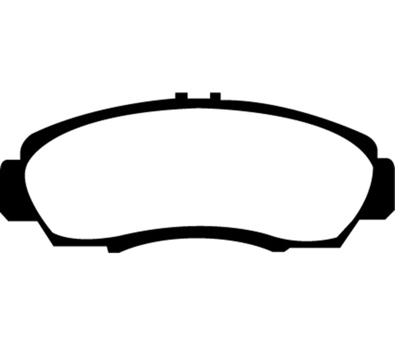 EBC ud787 | 01-03 Acura CL 3.2 Ultimax2 Front Brake Pads; 2001-2003