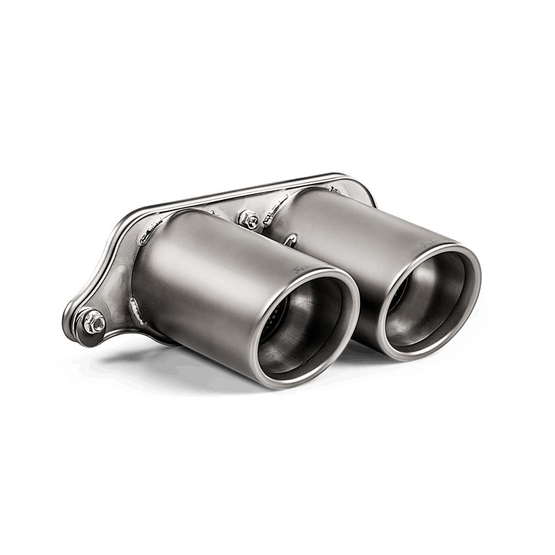 Akrapovic tp-t/s/17/h | 2018 Porsche 911 GT3 (991.2) Tail Pipe Set (Titanium); 2018-2022