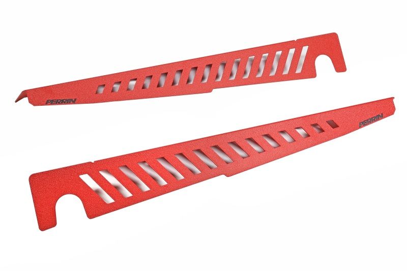 Perrin Performance pspeng551rd | Perrin 22-23 Subaru WRX Fender Shroud Set - Red; 2022-2023