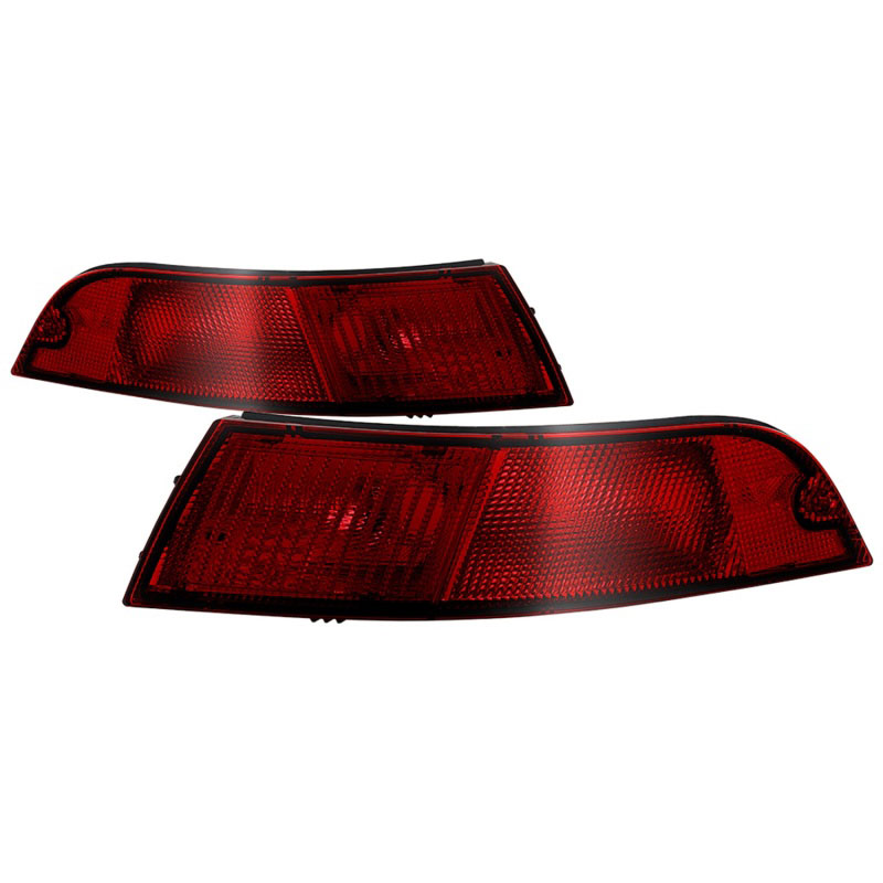 SPYDER 5086761 | Spyder Porsche 993 1995-1998 OEM Tail Light - Red Smoke; 1995-1998