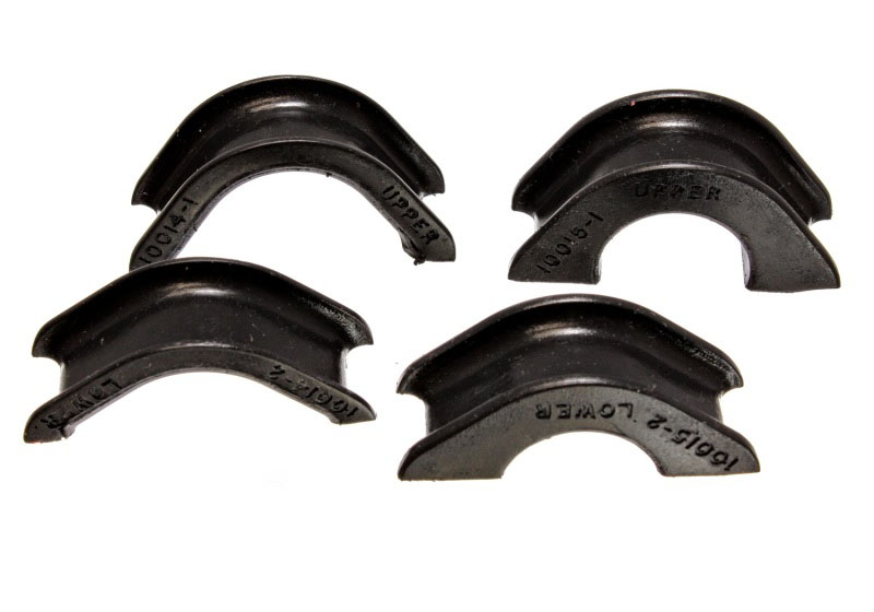 Energy Suspension 7.10101g | 70-78 Nissan 240Z Black Rack and Pinion Bushing Set; 1970-1978