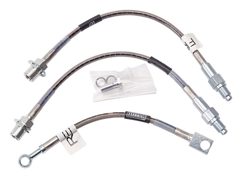 Russell 693000 | Performance 79-86 Ford Mustang Brake Line Kit; 1979-1986