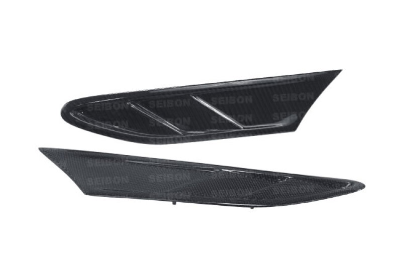 Seibon FD1213SCNFRS-FR | Carbon Fiber Fr Style Fender Ducts (Pair) Subaru Frs / Brz; 2012-2014