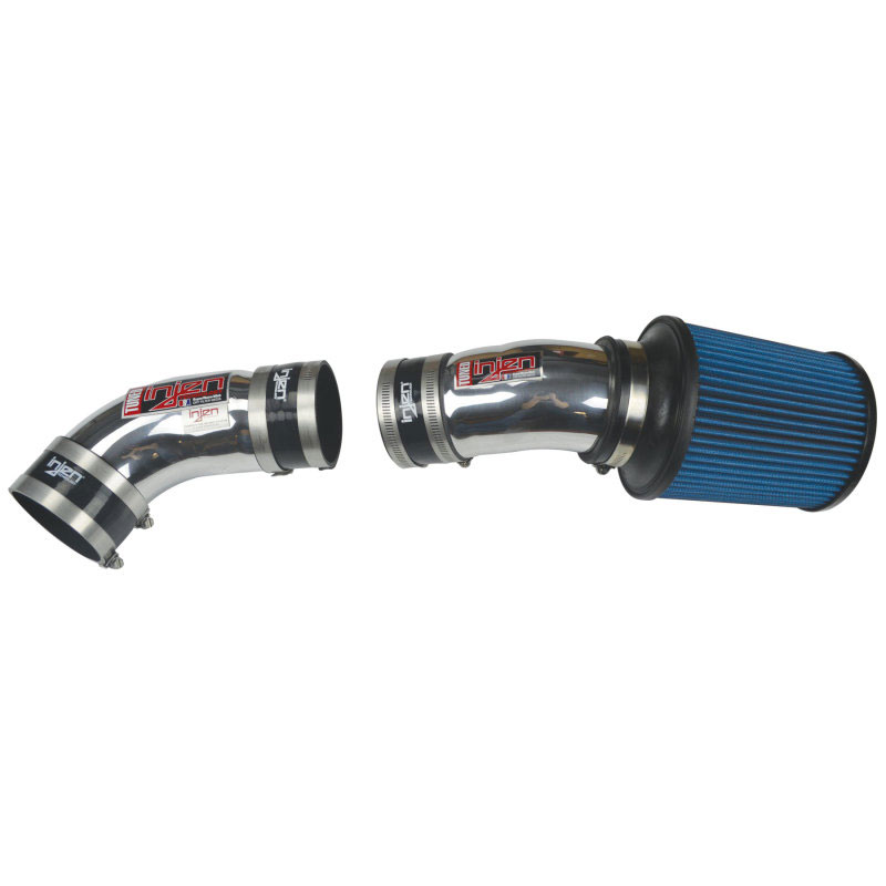 Injen PF7021P | Power-Flow Air Intake GMC Sonoma 4.3L V6 Tuned 3 1/2in Air Intake System with SuperNano-Web Dry Filter, Polished; 1994-2004