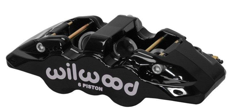 Wilwood 120-13293-bk | Caliper-Aero6-R/H - Black 1.75/1.38/1.38in Pistons 1.25in Disc